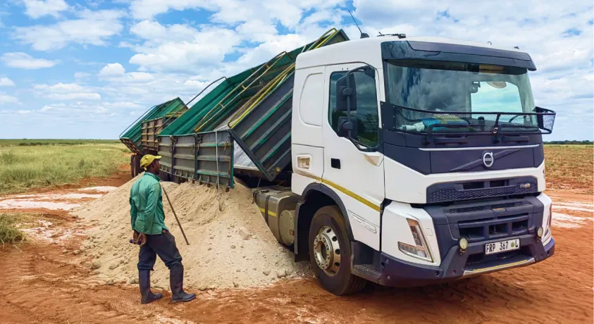 Efficient material handling